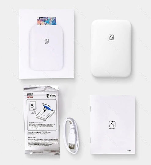 Zink Εκτυπωτής για Φωτογραφίες με Bluetooth