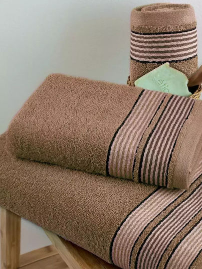 Palamaiki Towel Set 3 Pcs 30x50 50x90 70x140 Bela Taupe Palamaiki Towel Set 3 Pcs 30x50 50x90 70x140 Bela Taupe