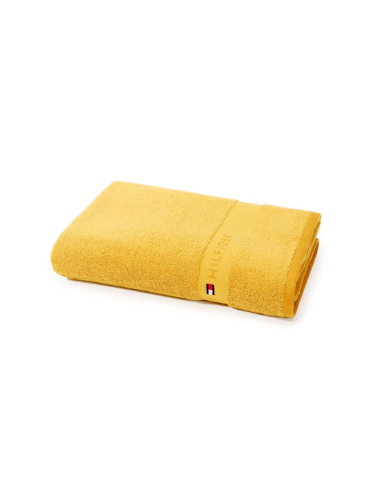 Tommy Hilfiger Πετσέτα Χεριών Legend Gold 40x60εκ. Gold Βάρους 540gr/m²