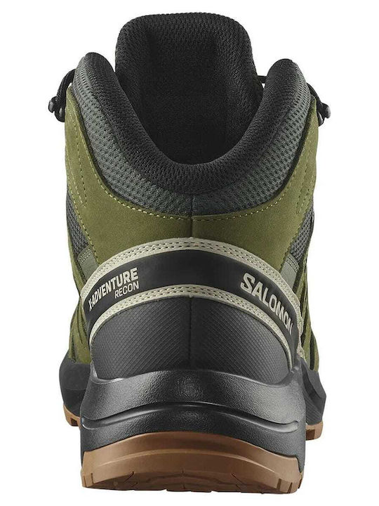 Salomon X-adventures Recon Men's Hiking Boots Waterproof with Gore-Tex Membrane Green