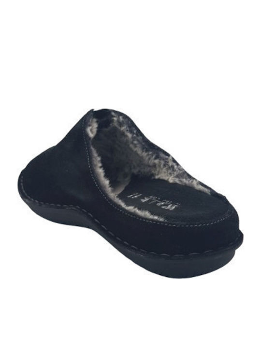 Anatomic Suede Women's Slippers Black
