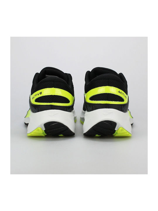 Active Herren Sportschuhe Laufen Schwarz