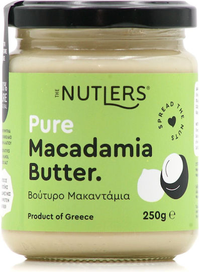 The Nutlers Vegan Άλειμμα Ψωμιού Μακαντάμια χωρίς Προσθήκη Ζάχαρης 250gr