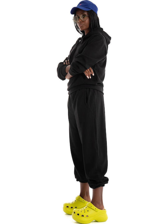 Scarlett Women's Sweatshirt Hooded Black