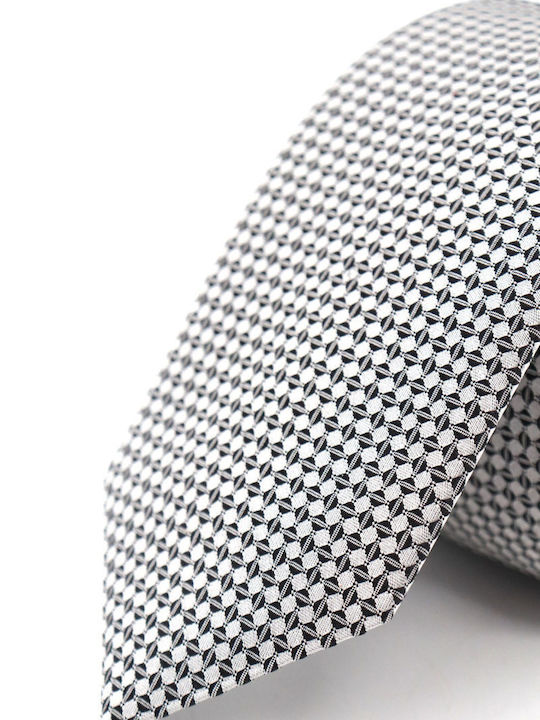 Hugo Men's Tie Printed in Gray Color