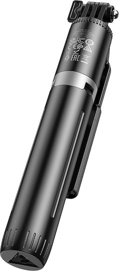 Borofone BY12 Selfie Stick με Bluetooth / Τηλεχειριστήριο Μαύρο