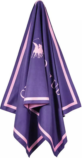 Beach Towel 4028-4030 Greenwich Polo Club 60 Purple