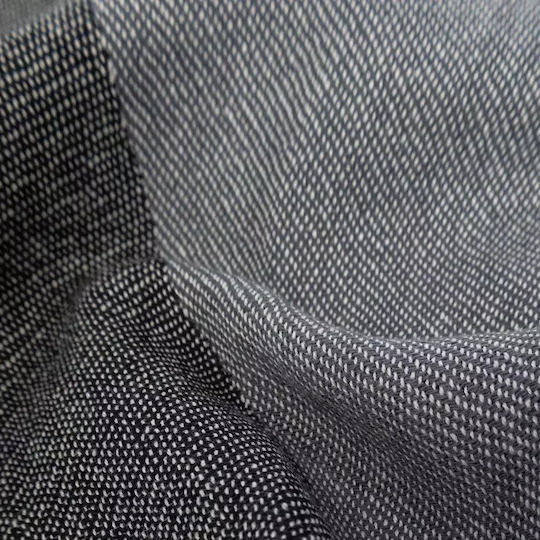 Diesel Beach Towel Cotton Gray with Fringes 180x180cm.