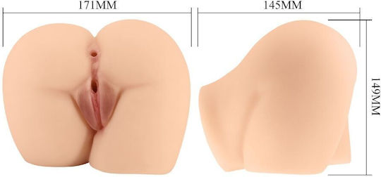 Crazy Bull Realistic Masturbator Vagina / Butt