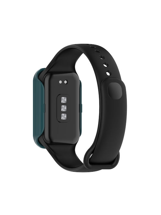 Plastikhülle in Grün Farbe für Xiaomi Smart Band 8, Redmi Band 2