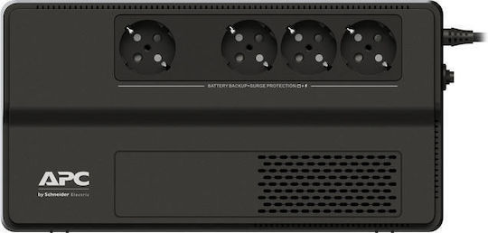 APC Easy UPS BV 1000 Line-Interactive 1000VA 600W with 4 Schuko Power Plugs