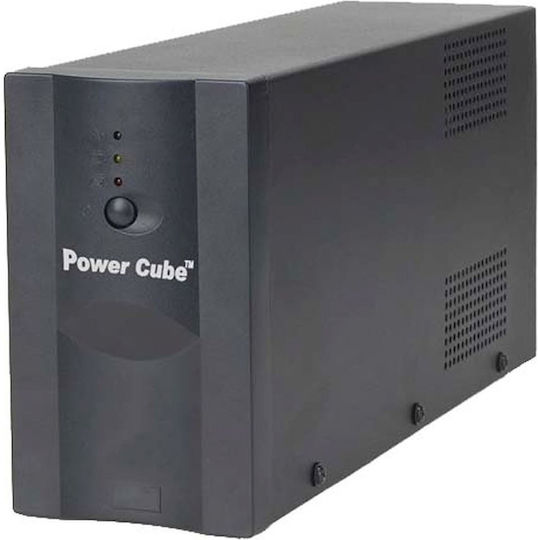Energenie Unitate UPS-PC-652A Unitate UPS Linie Interactivă 650VA 390W cu 2 Prize IEC