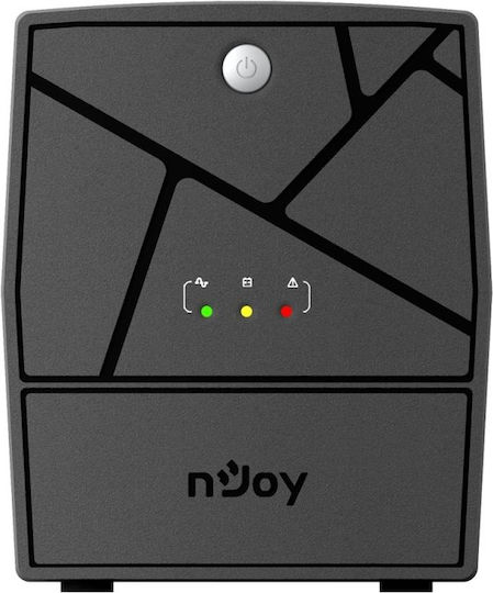 NJOY Keen 2000 USB UPS Line-Interactive 2000VA 1200W with 4 Schuko AC Outlets