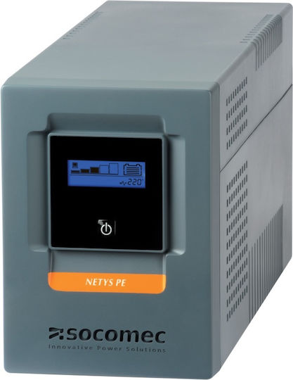 Socomec Netys PE 1500VA UPS Line-Interactive 900W με 6 IEC Πρίζες