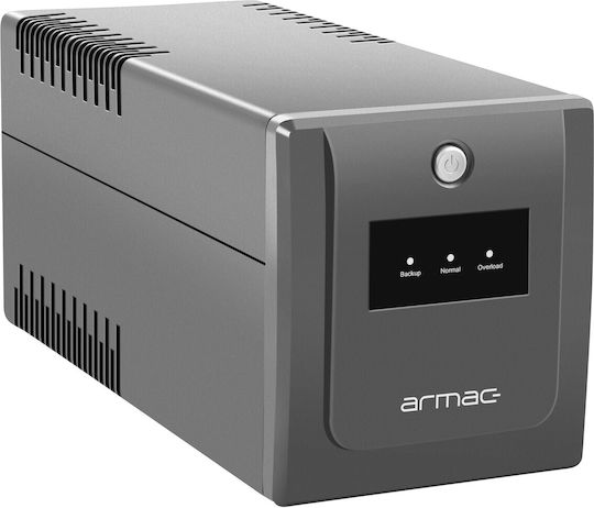 Armac H/850F/LED UPS Line-Interactive 850VA με 2 Schuko Πρίζες