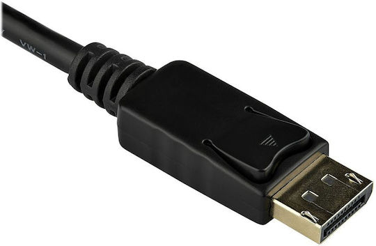 StarTech Конвертор DisplayPort мъжки към VGA женски Черен 1бр DP2VGA2
