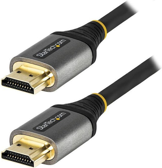StarTech HDMI 2.1 Ultra High Speed 48Gbps 4K 120Hz HDR VRR Cable HDMI male - HDMI male 4m Μαύρο
