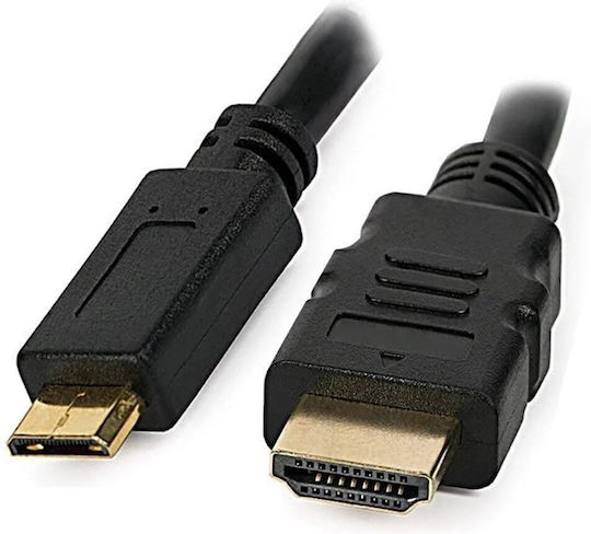 Techly HDMI 2.0 Premium High Speed 4K 60Hz HDR Cable HDMI Male - Mini HDMI Male 5m Black