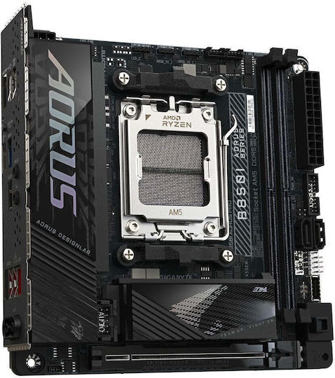 Gigabyte B850I AORUS PRO Wi-Fi Дънна платка Mini ITX с AMD AM5 Сокет