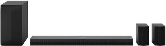 LG S70TR Soundbar 5.1 Bluetooth και HDMI 500W με Ασύρματο Subwoofer και Τηλεχειριστήριο Μαύρο