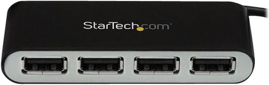 StarTech USB Hub 4 Ports USB 2.0 with USB-A Connection