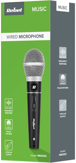 Azusa DM-604 Δυναμικό Microfon XLR De mână pentru Vocale