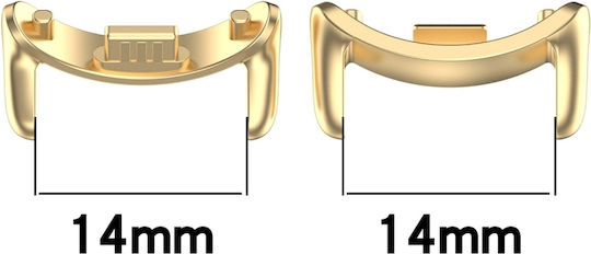 Xiaomi Mi Band 8 Xiaomi Smart Band 9 9 Nfc 1 Pair Stainless Steel Metal Watch Band Connector Black