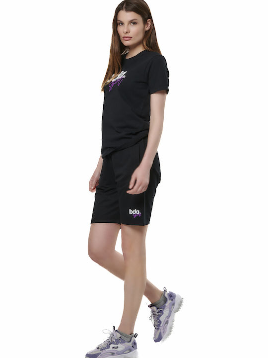Γυναικείο Αθλητικό T-shirt Black