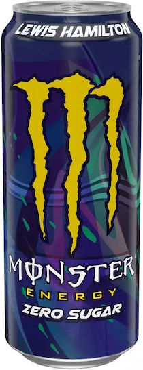 Monster Hamilton Energy Drink με Ανθρακικό, Χωρίς Ζάχαρη σε Μπουκάλι 500ml