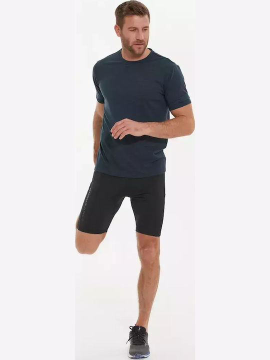 Endurance Tranny Ανδρικό Αθλητικό Κολάν Κοντό Μαύρο