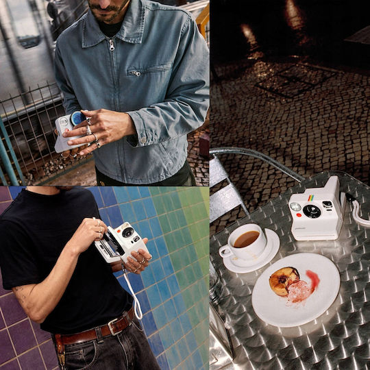 Polaroid Now+ Gen 3 Instant Φωτογραφική Μηχανή White