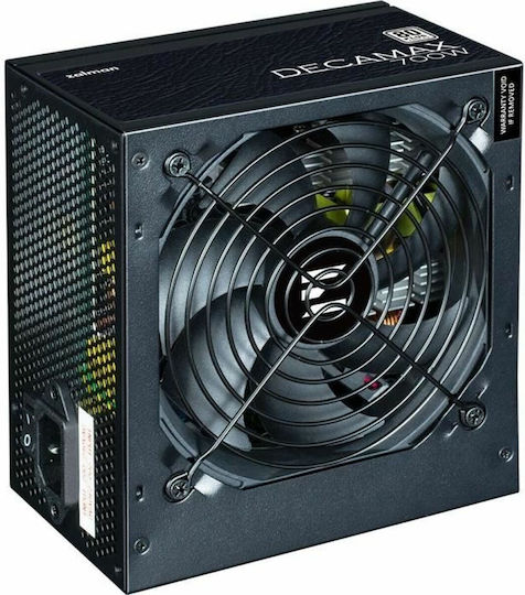 Zalman DecaMax 700W Μαύρο Τροφοδοτικό Υπολογιστή Full Modular 80 Plus Standard