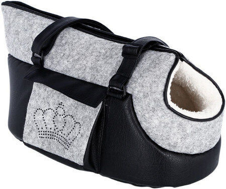 Kerbl Dog/Cat Carrying Gray Shoulder Bag L46xW25xH23cm