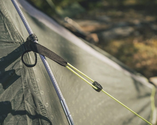 Outwell Earth 3 Plus Σκηνή Camping Τούνελ Ορειβασίας Πράσινη 4 Εποχών για 3 Άτομα Αδιάβροχη 3000mm 200x415x120εκ.