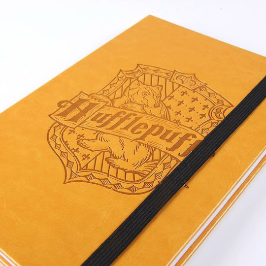 PCMerch Harry Potter Carnet A5 cu Elastic Galben