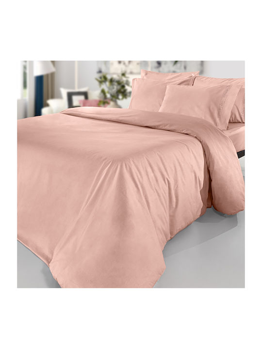 Guy Laroche Duvet Cover Cotton Single 165x225 Color Plus Coral