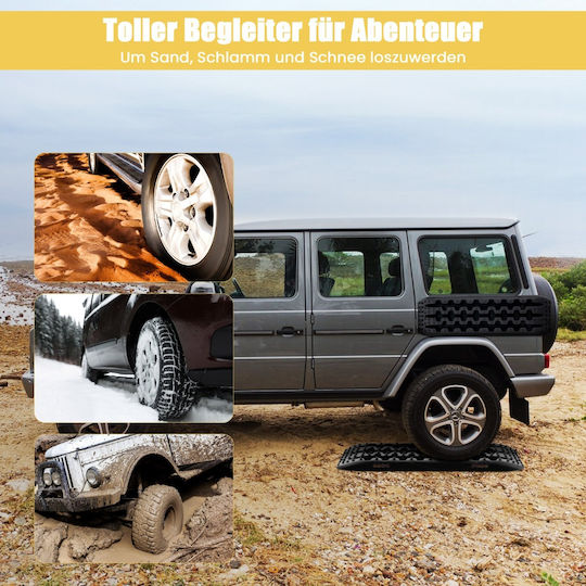 Costway Πίνακες Έλξης Offroad Ενισχυμένο Νάιλον Αντίξοες Συνθήκες Au10011dk