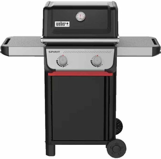 Weber Spirit E-210 Ψησταριά Υγραερίου Μαντεμένιας Σχάρας με 2 Εστίες 7.75kW
