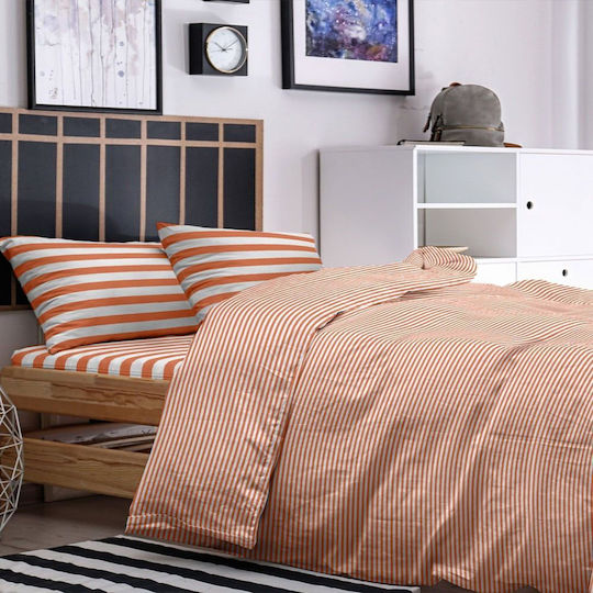 Kentia Duvet Cover Set Cotton Single with Pillowcase 160x240 Dixon 06