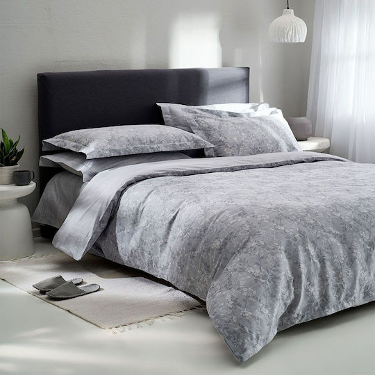 Vesta Home Подредба Куин сайз 230x240 Torino-1 Сив