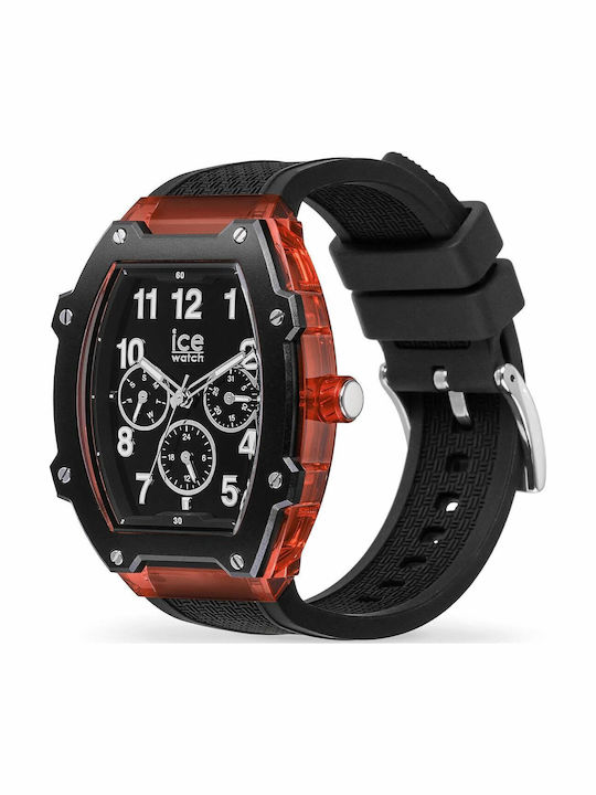 Ice Uhr Batterie mit Kautschukarmband Ice Uhr Batterie mit Kautschukarmband