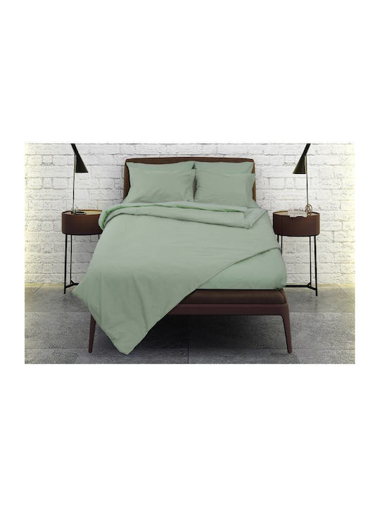 Flamingo Duvet Cover Set Queen with 2 Pillowcases 220x240 Olive