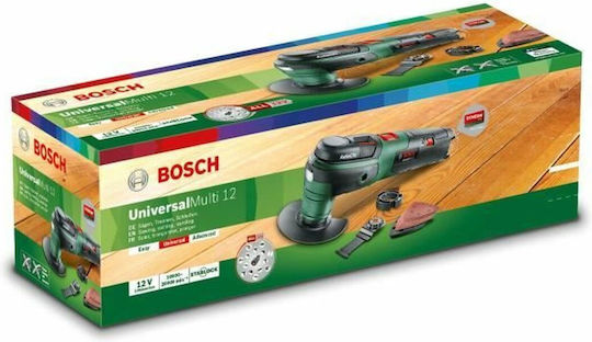 Bosch UniversalMulti 12 Παλινδρομικό Πολυεργαλείο 12V Solo με Ρύθμιση Ταχύτητας