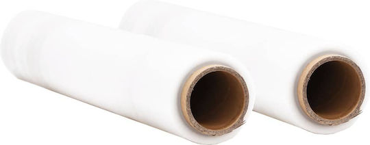 vidaXL Stretch Film 50cm x 150m Διάφανο 2τμχ