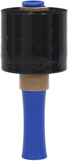 vidaXL Stretch Film 10cm x 300m Μαύρο 10τμχ