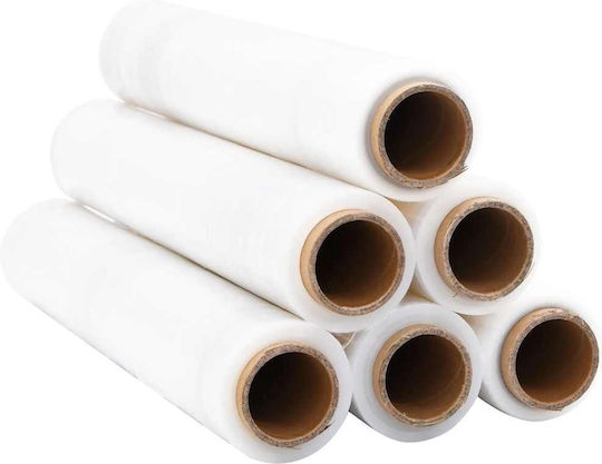 vidaXL Stretch Film 50cm x 300m Διάφανο 6τμχ