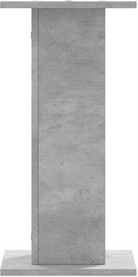 vidaXL Pflanzenständer Holz Grau 30cmx30cmx60cmcm. 2Stück