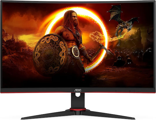 AOC C27G2ZE VA Curved Gaming Monitor 27" FHD 1920x1080 240Hz with Response Time 1ms GTG