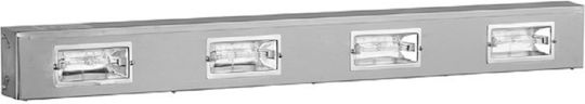 Inomak Lampă de încălzire pentru bufet cu Dimensiuni 125.2x12.2x6cm