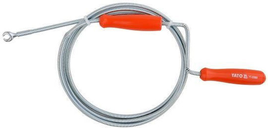 Yato Steel Drain Unblockers 3m with Maximum Unclogging Thickness 5mm